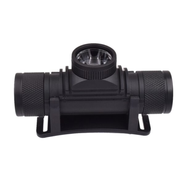 D20 5W XML-2 IPX6 waterdichte hoofdbandlamp, 1200 LM USB Opladen Draaifocus LED-koplamp voor buiten - Afbeelding 3