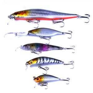 HENGJIA 5 PCS / Kit Popular Fishing Lures Bait Bionic Kit