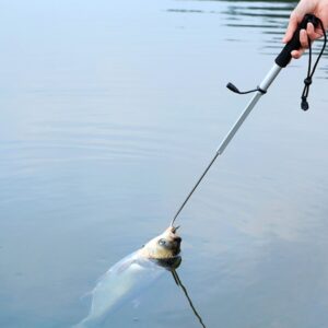 95 cm Professionele Uitschuifbare Visserij-speerhaak Tackle Fishing Landing Gaff with String