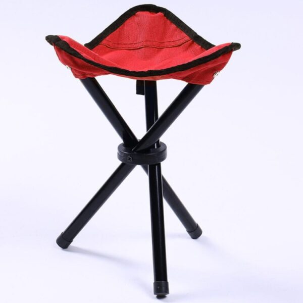 Wandelen Buiten Kamperen Vissen Vouwkruk Draagbare Driehoekstoel Maximale belasting 100KG Klapstoel Afmetingen: 22 x 22 x 31 cm, Fishing Folding Stool(Red), Fishing Folding Stool(Blue), Fishing Folding Stool(Green)