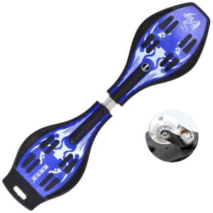 Mode Vulcan-patroon Tweewielig skateboard Lichtgevend flitswiel Vitality Board, Vulcan Pattern