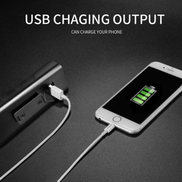 BX3 USB Opladen Fietslicht Voorstuur Led-licht (10 uur, T6 + A02-lamp) - Afbeelding 11