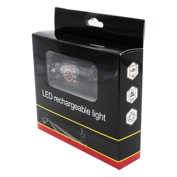 Y12 Fiets LED-koplamp Voorlamp 2 x XPE-LED's 350LM USB-oplaadfietskoplamp met 5 standen - Afbeelding 12