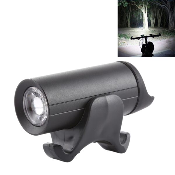 120 LM IPX5 waterdicht fietslicht 4-modus LED fietsen voorlicht, wit licht