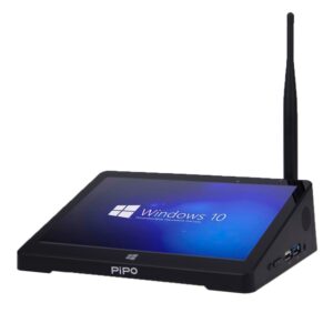 TV Box Style Pipo X9S Windows 10 Mini PC + 8,9 inch Tablet, Intel Celeron N4020 1.10GHz, RAM: 3GB, ROM: 64 GB, Ondersteuning WIFI / LAN / BT4.0 / HDMI