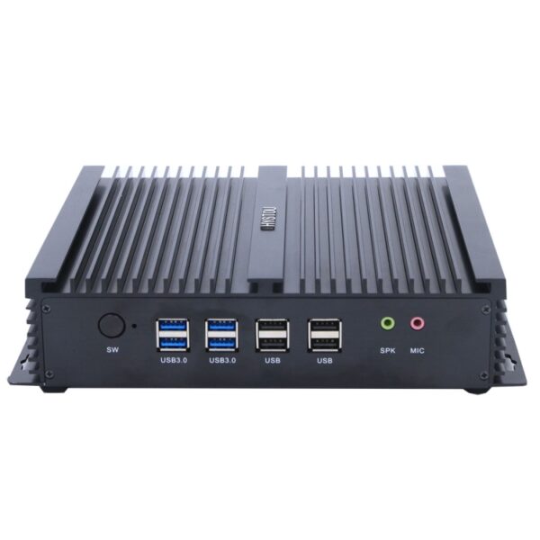 HYSTOU FMP04B-i5-4200U Mini-pc Core i5-4200U Intel QS77 Express 2,6 GHz, RAM: 8 GB, ROM: 128 GB, ondersteuning voor Windows 10 / Linux OS - Afbeelding 2