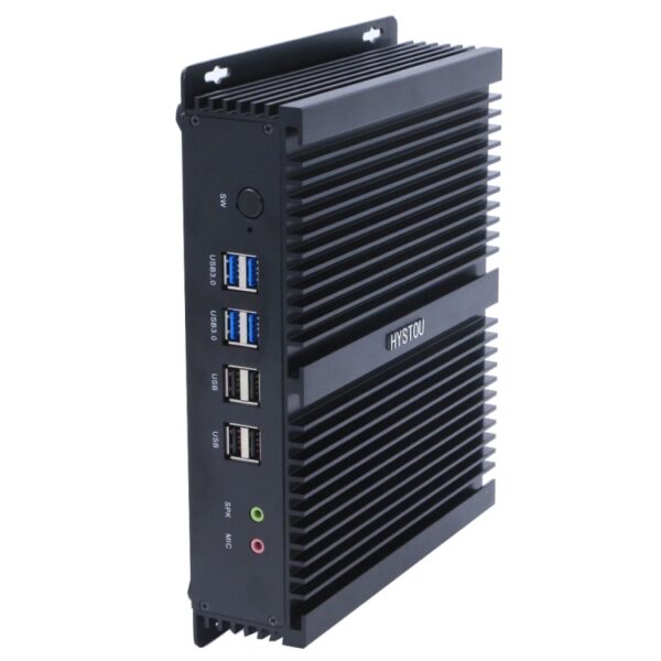 HYSTOU FMP04B-i5-4200U Mini-pc Core i5-4200U Intel QS77 Express 2,6 GHz, RAM: 8 GB, ROM: 128 GB, ondersteuning voor Windows 10 / Linux OS - Afbeelding 5