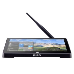PIPO X8 PRO TV Box Style Mini PC, 2 GB + 64 GB, 7 inch Windows 10, Intel Cherry Trail X5-Z8350 Quad Core, Ondersteuning TF-kaart / Bluetooth / WiFi / LAN / HDMI, US / EU-stekker