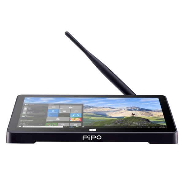 PIPO X8 PRO TV Box Style Mini PC, 2 GB + 64 GB, 7 inch Windows 10, Intel Cherry Trail X5-Z8350 Quad Core, Ondersteuning TF-kaart / Bluetooth / WiFi / LAN / HDMI, US / EU-stekker