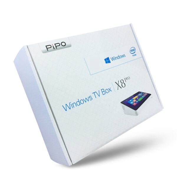 PIPO X8 PRO TV Box Style Mini PC, 2 GB + 64 GB, 7 inch Windows 10, Intel Cherry Trail X5-Z8350 Quad Core, Ondersteuning TF-kaart / Bluetooth / WiFi / LAN / HDMI, US / EU-stekker - Afbeelding 12