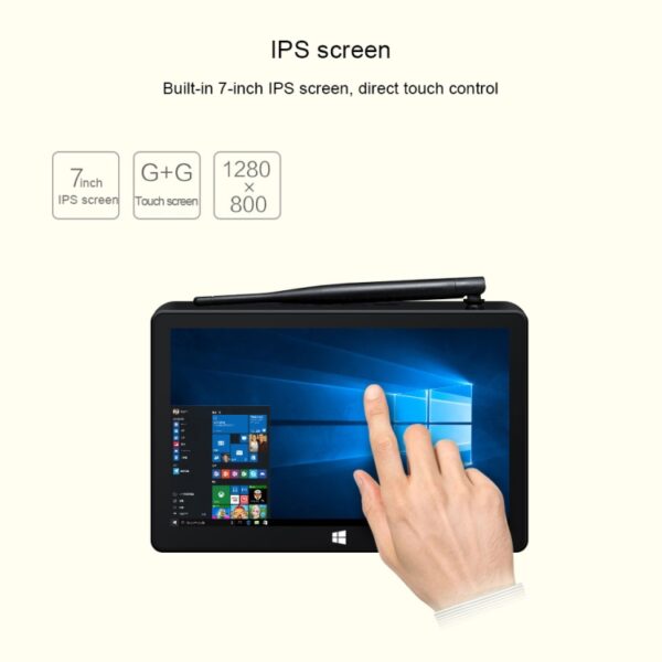 PIPO X8 PRO TV Box Style Mini PC, 2 GB + 64 GB, 7 inch Windows 10, Intel Cherry Trail X5-Z8350 Quad Core, Ondersteuning TF-kaart / Bluetooth / WiFi / LAN / HDMI, US / EU-stekker - Afbeelding 7