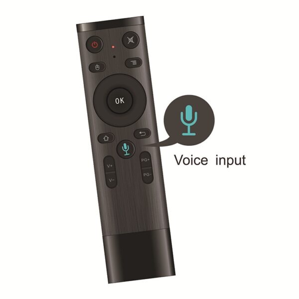 Q5 Gyroscope + Voice Foreign Version USB 2.4G Wireless Spee Flying Mouse Remote Control, ondersteuning set-top box / computer - Afbeelding 2