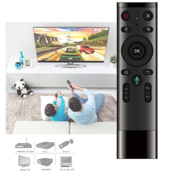 Q5 Gyroscope + Voice Foreign Version USB 2.4G Wireless Spee Flying Mouse Remote Control, ondersteuning set-top box / computer - Afbeelding 6
