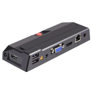 Zero Client R1 Mini-pc, CORTEX QUAD A9 Quad Core tot 1,6 GHz, RAM: 1 GB, ROM: 8 GB, Ondersteuning voor HDMI, VGA, RJ45, SPK