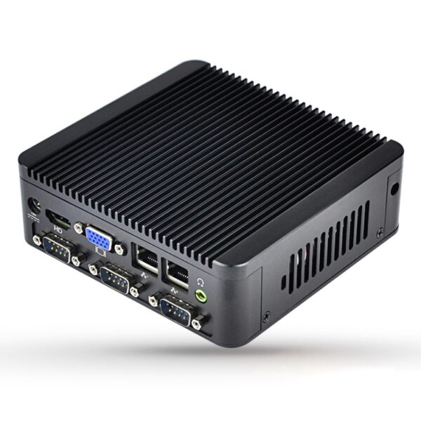 Mini industriële besturings-pc zonder ventilator met 4 USB-poorten en RS-232 COM-poort, 8 GB RAM, Intel Celeron N2920 2,0 GHz Quard Core, ondersteuning voor Bluetooth 4.0 en 2.4G / 5.0G dual-band WiFi - Afbeelding 4