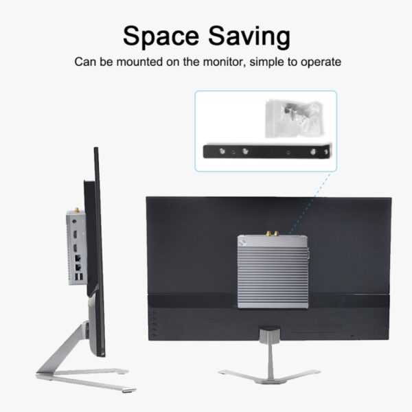 K660S Windows en Linux System Mini PC zonder Memory & SSD & WIFI, Intel Celeron Processor N2840 Quad-Core 1.83- 2.25GHz - Afbeelding 7