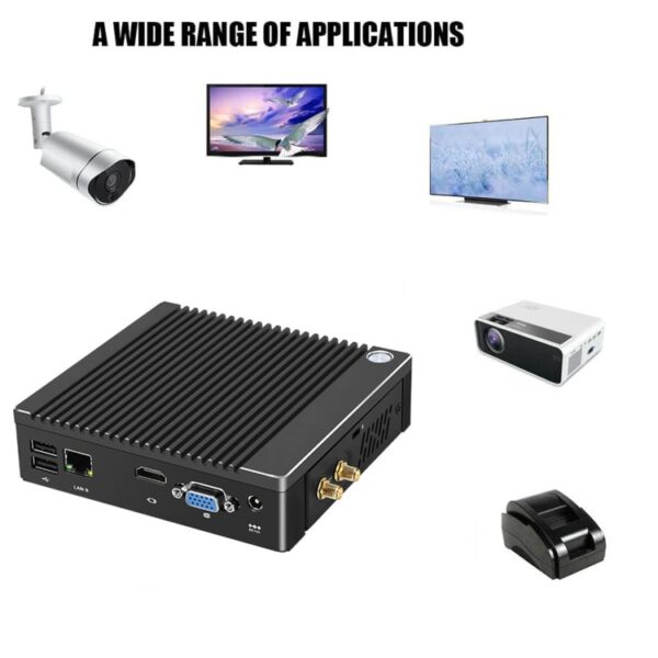 K620D Windows (exclusief XP) en Linux Mini-pc, Intel Celeron N2840 Dual Core 4 Threads, tot 2,0 GHz, 2 GB RAM + 32 GB SSD - Afbeelding 6