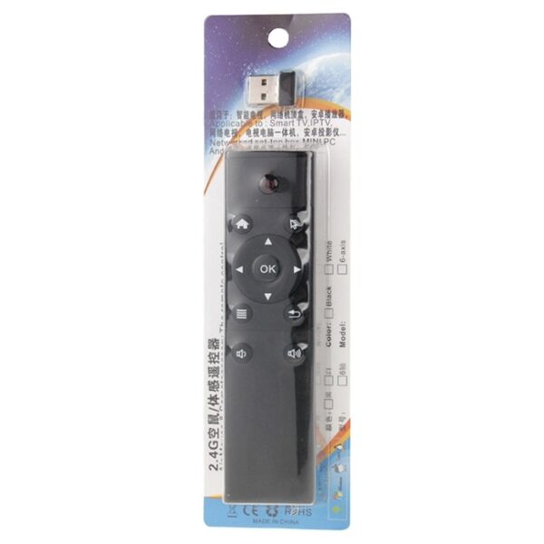 2.4G draadloze somatosensorische afstandsbediening (zwart) - Afbeelding 7