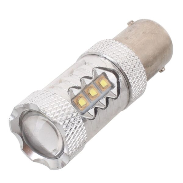 1156 / BA15S 80W 800LM 6500K wit licht 16-3535-leds auto achteruitrijlicht, constante stroom, DC12-24V - Afbeelding 2