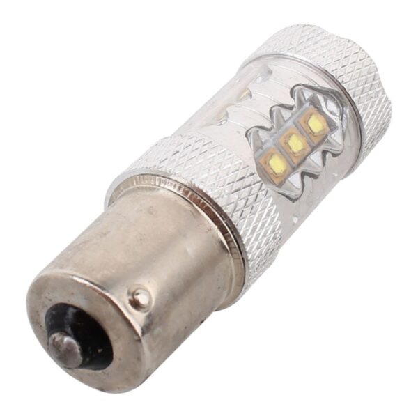 1156 / BA15S 80W 800LM 6500K wit licht 16-3535-leds auto achteruitrijlicht, constante stroom, DC12-24V - Afbeelding 3