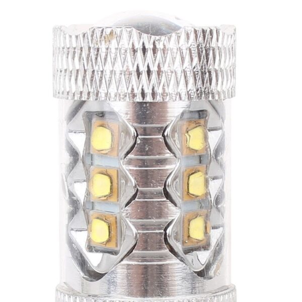 1156 / BA15S 80W 800LM 6500K wit licht 16-3535-leds auto achteruitrijlicht, constante stroom, DC12-24V - Afbeelding 5