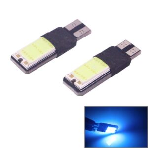 2 STKS T10 3W 160-180LM 2 LED Ijsblauw COB LED Decoderen Auto Klaring Lichten Lamp, DC12V, 2 LED COB LEDs, COB LEDs