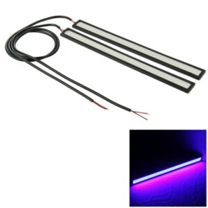 2 STUKS 6W * 2 DRL LED-lichtbalk Autolichtbron Waterdichte dagrijverlichting, DC 12V, NCD-17BK Blue Light, NCD-17BK ICE Blue Light