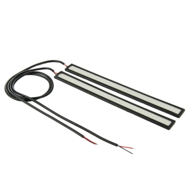 2 STUKS 6W * 2 DRL LED-lichtbalk Autolichtbron Waterdichte dagrijverlichting, DC 12V, NCD-17BK Blue Light, NCD-17BK ICE Blue Light - Afbeelding 2