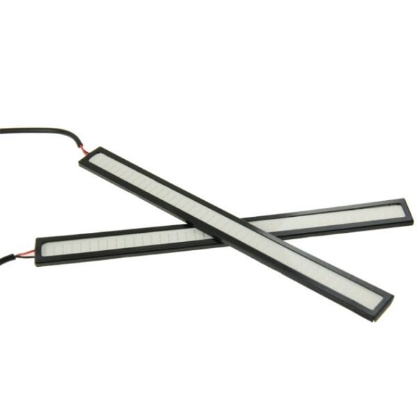 2 STUKS 6W * 2 DRL LED-lichtbalk Autolichtbron Waterdichte dagrijverlichting, DC 12V, NCD-17BK Blue Light, NCD-17BK ICE Blue Light - Afbeelding 5