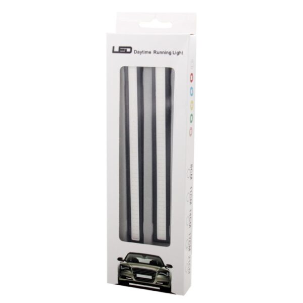 2 STUKS 6W * 2 DRL LED-lichtbalk Autolichtbron Waterdichte dagrijverlichting, DC 12V, NCD-17BK Blue Light, NCD-17BK ICE Blue Light - Afbeelding 9
