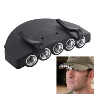 5 LED wit licht, voor buitenvissen, kamperen, jagen