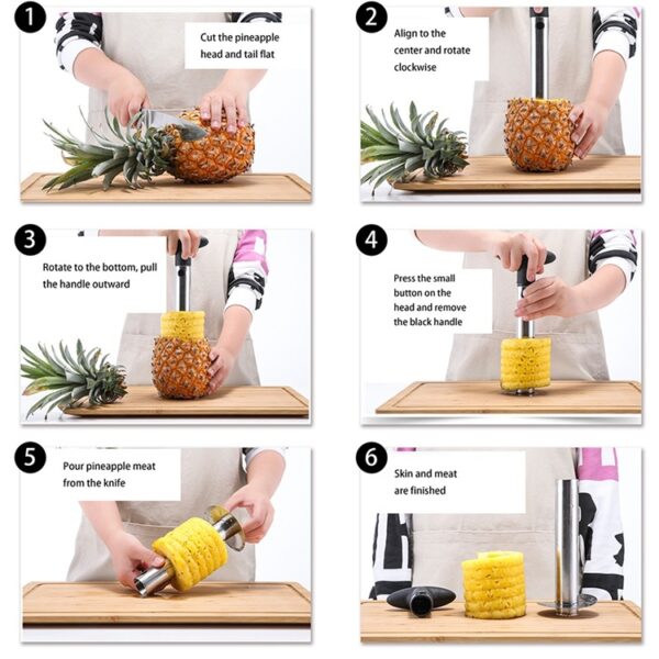 Ananas Corer Slicer - Afbeelding 5
