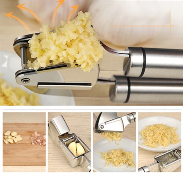 Food Grade 304 roestvrijstalen knoflookpers Presser Crusher Slicer - Afbeelding 7