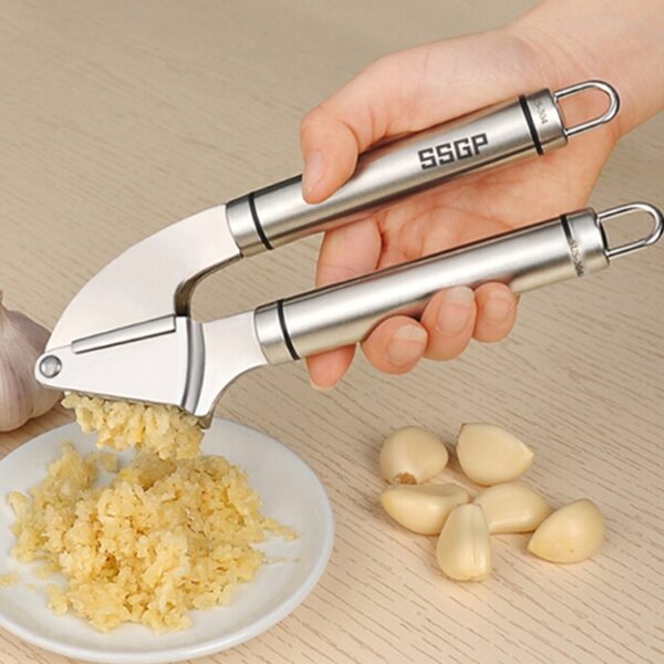 Food Grade 304 roestvrijstalen knoflookpers Presser Crusher Slicer - Afbeelding 8