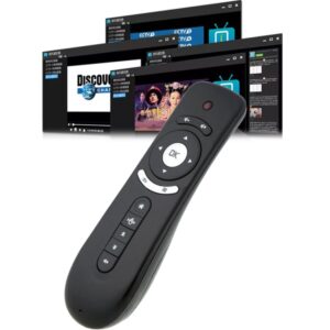 T2 Gyroscoop Mini Fly Air Mouse 2.4G Android-afstandsbediening 3D Sense Motion Stick voor desktop / laptop