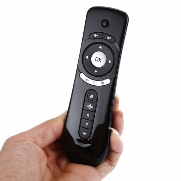 T2 Gyroscoop Mini Fly Air Mouse 2.4G Android-afstandsbediening 3D Sense Motion Stick voor desktop / laptop - Afbeelding 3
