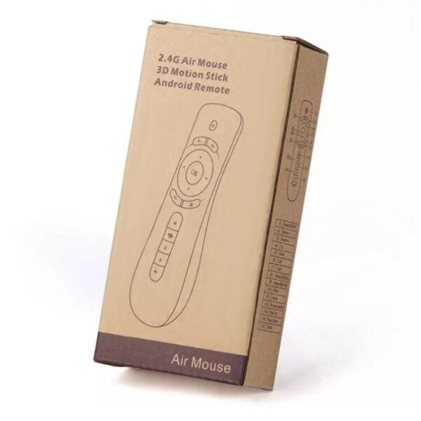 T2 Gyroscoop Mini Fly Air Mouse 2.4G Android-afstandsbediening 3D Sense Motion Stick voor desktop / laptop - Afbeelding 5