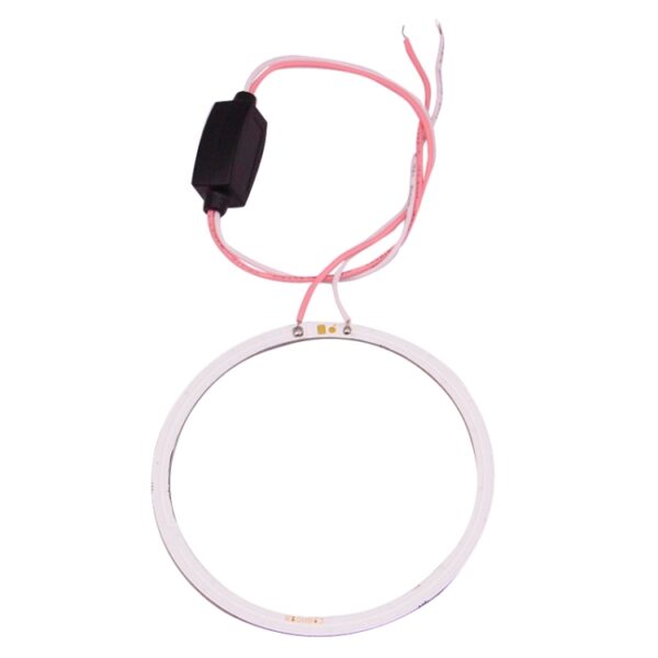 110mm 5W 180LM Angel Eyes Cirkels Autokoplamp COB LED-verlichting voor voertuigen, DC 12-24V, 110mm  Blue Light, 110mm  White Light - Afbeelding 3