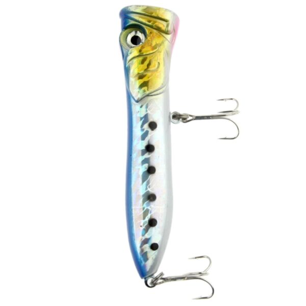 Garnalen Mouth Type Water Surface Popper Lokken Hit Water Golven Klimmen Visaas, Willekeurige Kleur Levering - Afbeelding 3