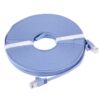 CAT6 ultradunne platte Ethernet netwerk LAN-kabel, lengte: 20 m (blauw)