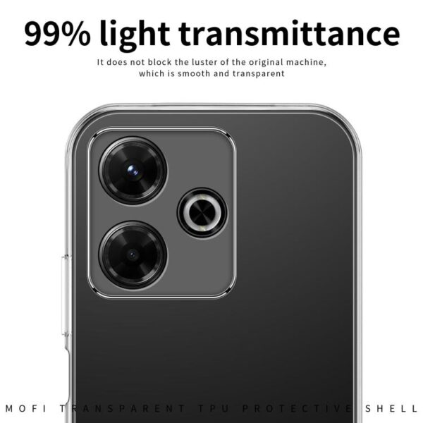 MOFI Ming-serie ultradunne TPU-telefoonhoes, For Redmi 13x, For Xiaomi Redmi A5 NFC 173.3mm, For Xiaomi 15 Ultra, For Xiaomi Redmi Turbo 4 Pro, For Xiaomi Poco M7 Pro, For Xiaomi Redmi K80 Pro, For Xiaomi Redmi K80, For Redmi Note 14 Pro 4G... - Afbeelding 5