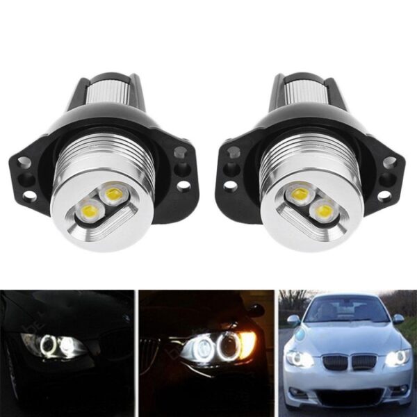 2 STUKS 6 W Koplamp Angel Eye Gloeilamp Mistlamp Auto Accessoires voor BMW E90 / BMW E91 - Afbeelding 6
