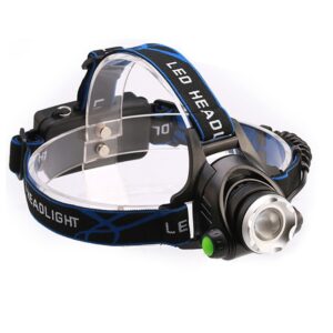 T6 Zoomable Strong Light LED Torch Zaklamp Koplamp voor vissen, kamperen