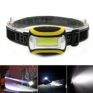 Outdoor Hoofdlamp COB LED Koplamp Zaklamp 3 Modus Koplamp Koplamp Linterna Frontale Zaklamp Voor Fiets Vissen Licht
