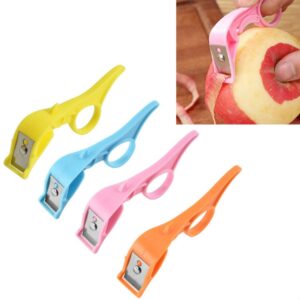 10 stuks keukenfruitschiller roestvrijstalen schilmes, Random Color Delivery