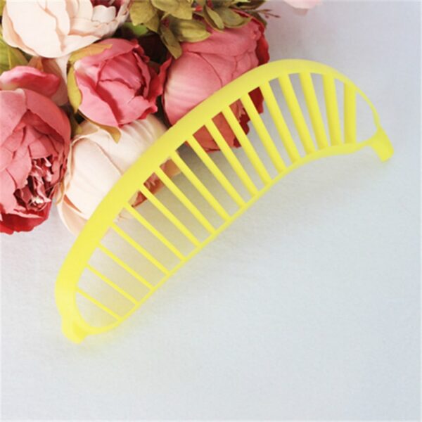 2 STKS Banana Slicer Chopper Cutter Fruit Worst Plastic Cutter Keuken Gereedschap - Afbeelding 2