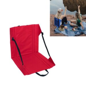 Outdoor Camping Picknickstandaard Zitkussen Opvouwbaar Vochtbestendig Vuil Slijtvast kussen, 44 x 43 x 44 Red, 44 x 43 x 44 Blue, 44 x 43 x 44 Black