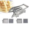 Roestvrijstalen Handmatige Frieten Snijmachine Aardappel Chipper Chip Cutter Chopper Maker
