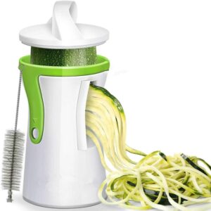 Keuken Multifunctionele spiraalvormige trechter Roterende snijraspwisser