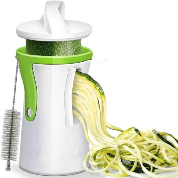 Keuken Multifunctionele spiraalvormige trechter Roterende snijraspwisser